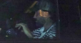 Travis Kelce goes for drive in LA as Taylor Swift helps father recover