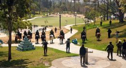 Troops and federal agents briefly descend on LA's MacArthur Park in largely immigrant neighborhood