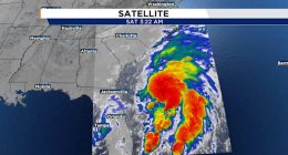 Tropical Depression Three is expected to strengthen into Tropical Storm Chantal on Saturday