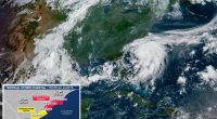 Tropical Storm Chantal forms off South Carolina coast