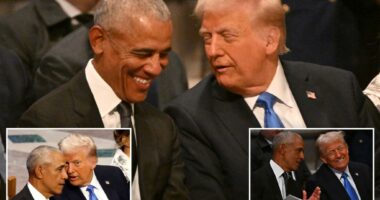 Trump invited Obama to his golf course during Jimmy Carter funeral