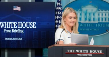 Trump is checked for lower leg swelling and diagnosed with a common condition in older adults
