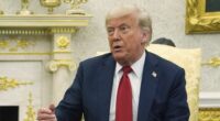 Trump lashes out at 'weaklings' who believe Epstein 'hoax'
