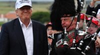 Trump to visit the UK ‘in weeks’ with plans for president to visit his golf courses being drawn up