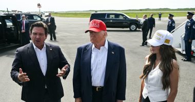 Trump tours 'incredible' new 'Alligator Alcatraz' ICE center