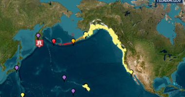 Tsunami alerts issued for US West Coast, Hawaii after 8.8 magnitude earthquake strikes near Russia