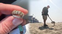 Two rings found on beach and returned thanks to kindness of strangers