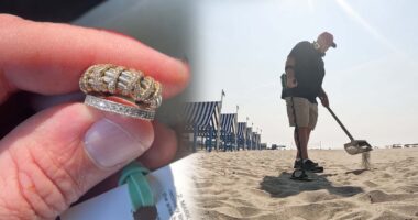 Two rings found on beach and returned thanks to kindness of strangers