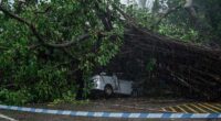 Typhoon Wipha causes major flight disruptions in Hong Kong and southern China