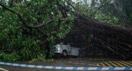 Typhoon Wipha causes major flight disruptions in Hong Kong and southern China