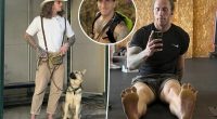 UK man challenges himself to walk barefoot for a year