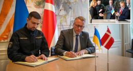 Ukraine, Denmark ink landmark deal to produce weapons in Europe