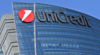 UniCredit tower in the modern district of Porta Nuova in Milan