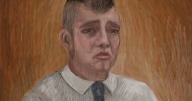 Lachlan Young, 23, faced the Victorian Supreme Court in Ballarat on Wednesday for the start of his murder trial.