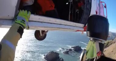 Video shows teens’ adventure turn frightening near popular tourist destination