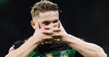 Viktor Gyokeres 'to make £1.7MILLION sacrifice for his dream £70m Arsenal move' - after dumping his Portuguese actress girlfriend to keep nothing tying him to Lisbon