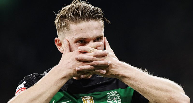 Viktor Gyokeres 'to make £1.7MILLION sacrifice for his dream £70m Arsenal move' - after dumping his Portuguese actress girlfriend to keep nothing tying him to Lisbon