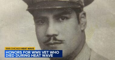 WWII veteran, POW Emilio Agguire, who died alone in 1995 Chicago heat wave, honored at Homewood Memorial Gardens