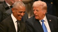 What Trump said to Obama during Jimmy Carter's funeral