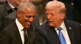 What Trump said to Obama during Jimmy Carter's funeral