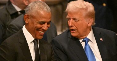 What Trump said to Obama during Jimmy Carter's funeral