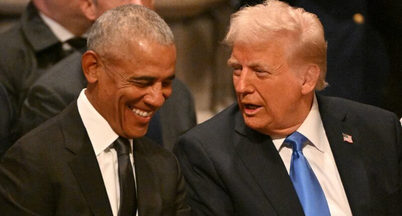 What Trump said to Obama during Jimmy Carter's funeral