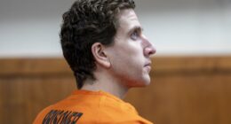 Bryan Kohberger listens during his arraignment hearing