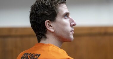 Bryan Kohberger listens during his arraignment hearing