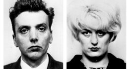 Ian Brady and girlfriend Myra Hindley murdered five children between 1963-65