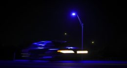 Why are there so many purple streetlights in Florida?