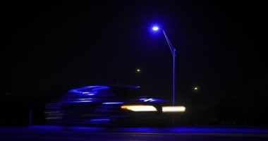Why are there so many purple streetlights in Florida?