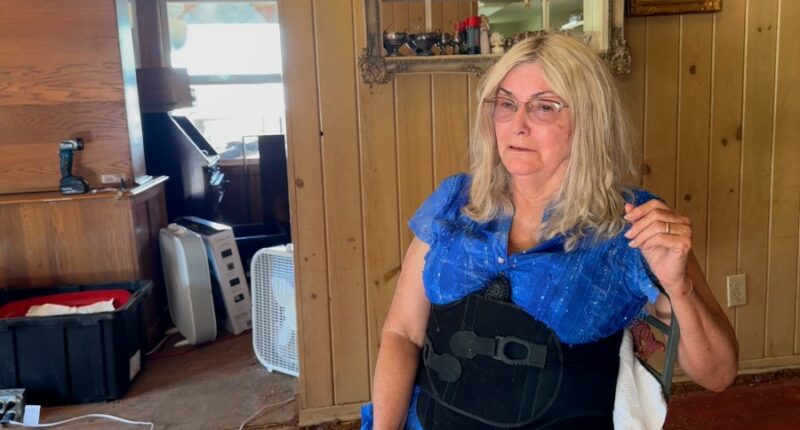 'Wall of water': Hunt Flood survivor shares escape from her flooded house