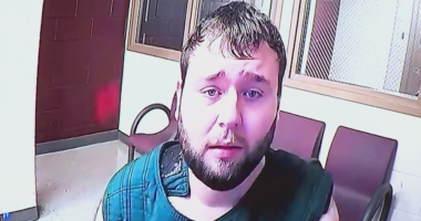 Alexander Reitbrock during his arraignment for child luring in Vancouver, June 30, 2025 (KOIN)