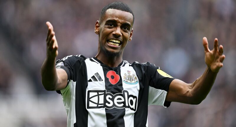Alexander Isak has NOT travelled with Newcastle on pre-season tour amid Liverpool transfer interest