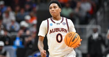 Auburn's Tahaad Pettiford, 19, arrested on DUI charge after 'getting $2m NIL deal to drop out of NBA Draft'