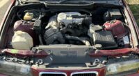 BMW pulled over without bonnet, driver's seat in Melbourne