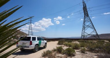 Border patrol using sound systems to warn off migrants