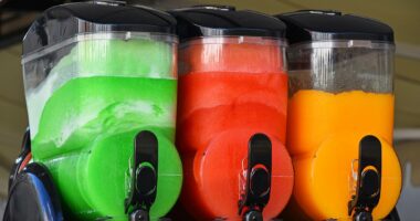 Children under seven should not drink slushies, watchdog warns