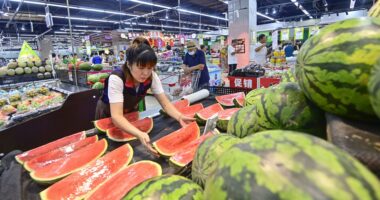 China’s producer prices see worst drop in nearly two years