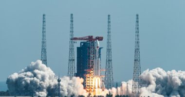China's star wars arms race with the West: Beijing scientists draw up list of ways to hunt and destroy Elon Musk's armada of Starlink satellites amid mounting tensions with America