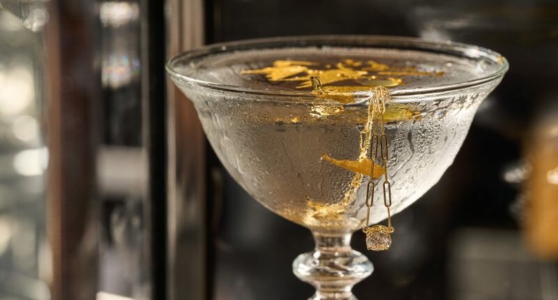 Denver bar serves a $2.5K cocktail: The "Gilded Martini"