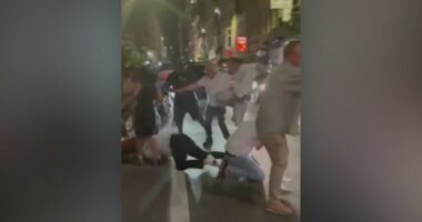 Downtown Cincinnati violent brawl videos go viral