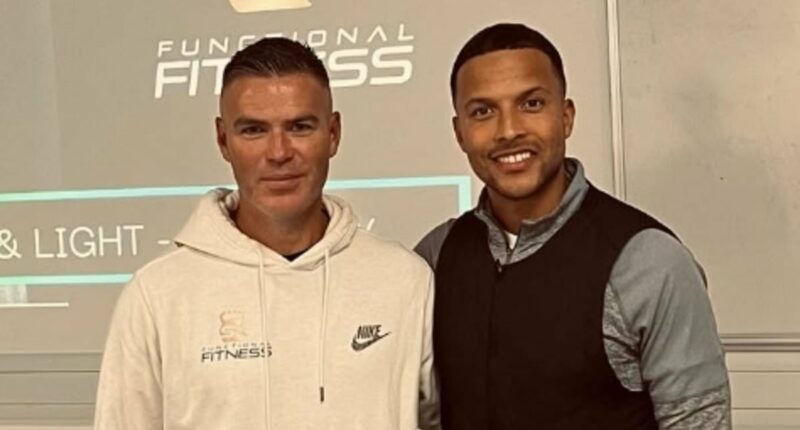 Ex-footballer hopes Joe Thompson is 'proud' after he completes incredible 37-hour fitness challenge in honour of former team-mate who died aged 36 in April