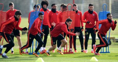 Former Man United flop misses training amid 'row with Brazilian club over unpaid bonuses with the 50-goal international star still owed £625,000'
