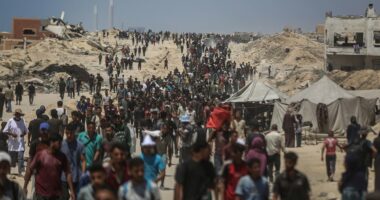Gaza health ministry says Israeli fire has killed at least 85 Palestinians waiting for aid trucks as Pope Leo brands war 'barbaric' and calls for its end