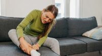 High cholesterol symptoms could show in your ankle first