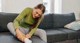 High cholesterol symptoms could show in your ankle first