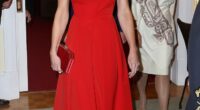 In 2016, Natasha also joined Kate on her tour of Canada - and was responsible for some of her most glamorous looks from the trip, including her bright red Preen cocktail gown. Kate re-wore the midi dress in 2018 for a private Royal Foundation dinner