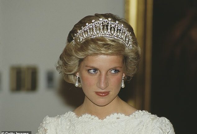 The Princess of Wales, pictured in 1985, took extreme precautions to avoid harm according to royal biographer Andrew Morton
