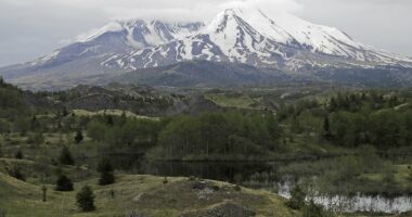 Hundreds of small earthquakes rattle Washington's Mount Rainier